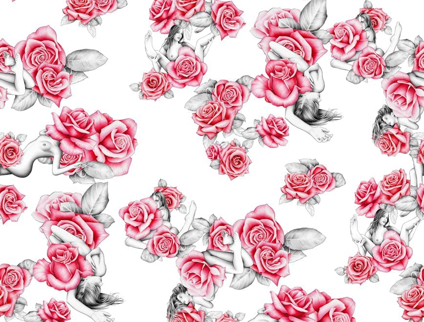 graphics art floral design pattern