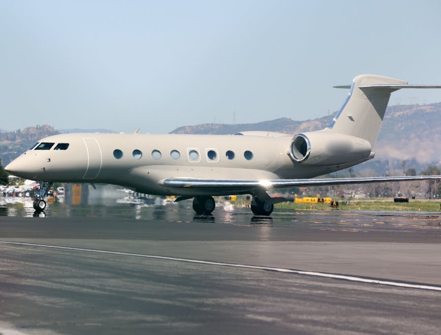 Kim Kardashian's private jet purchased in 2019. Photo courtesy of Getty Images.