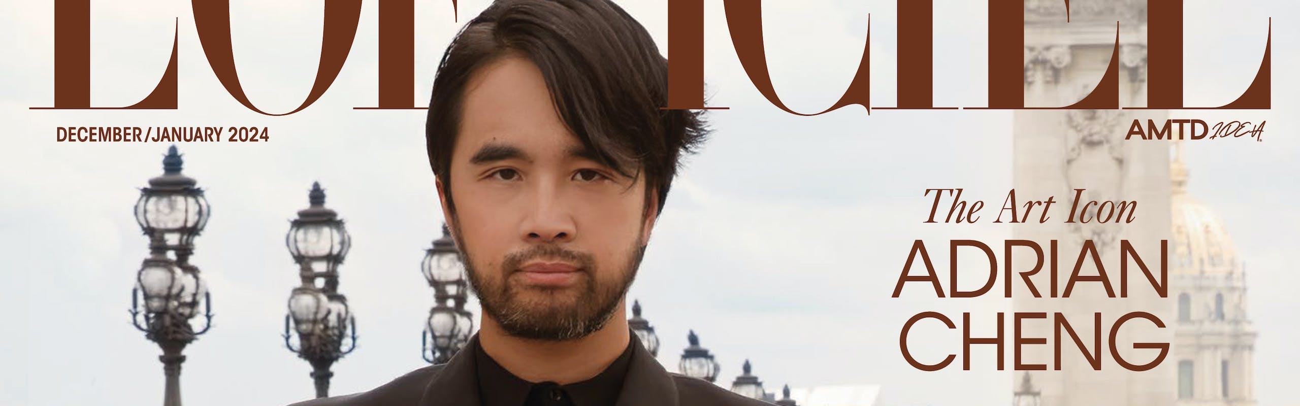 L'OFFICIEL USA December/January 2024 - Adrian Cheng Cover