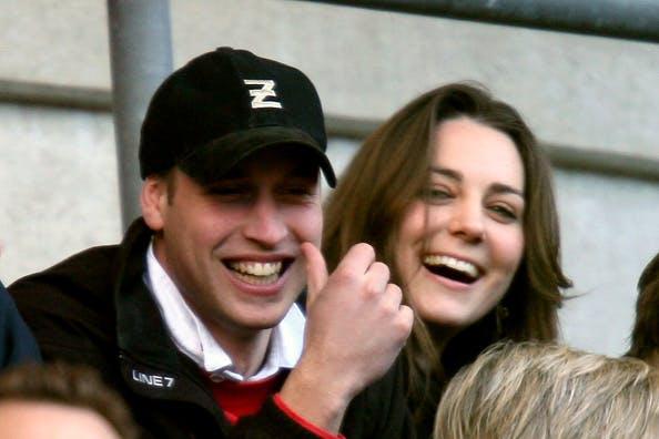 Kate Middleton with husband Prince William. Getty Images.