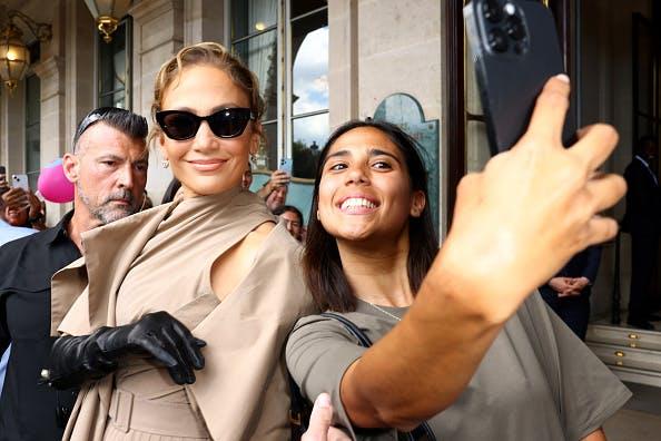 Jennifer Lopez attends the Dior Fall 2024 Couture show.