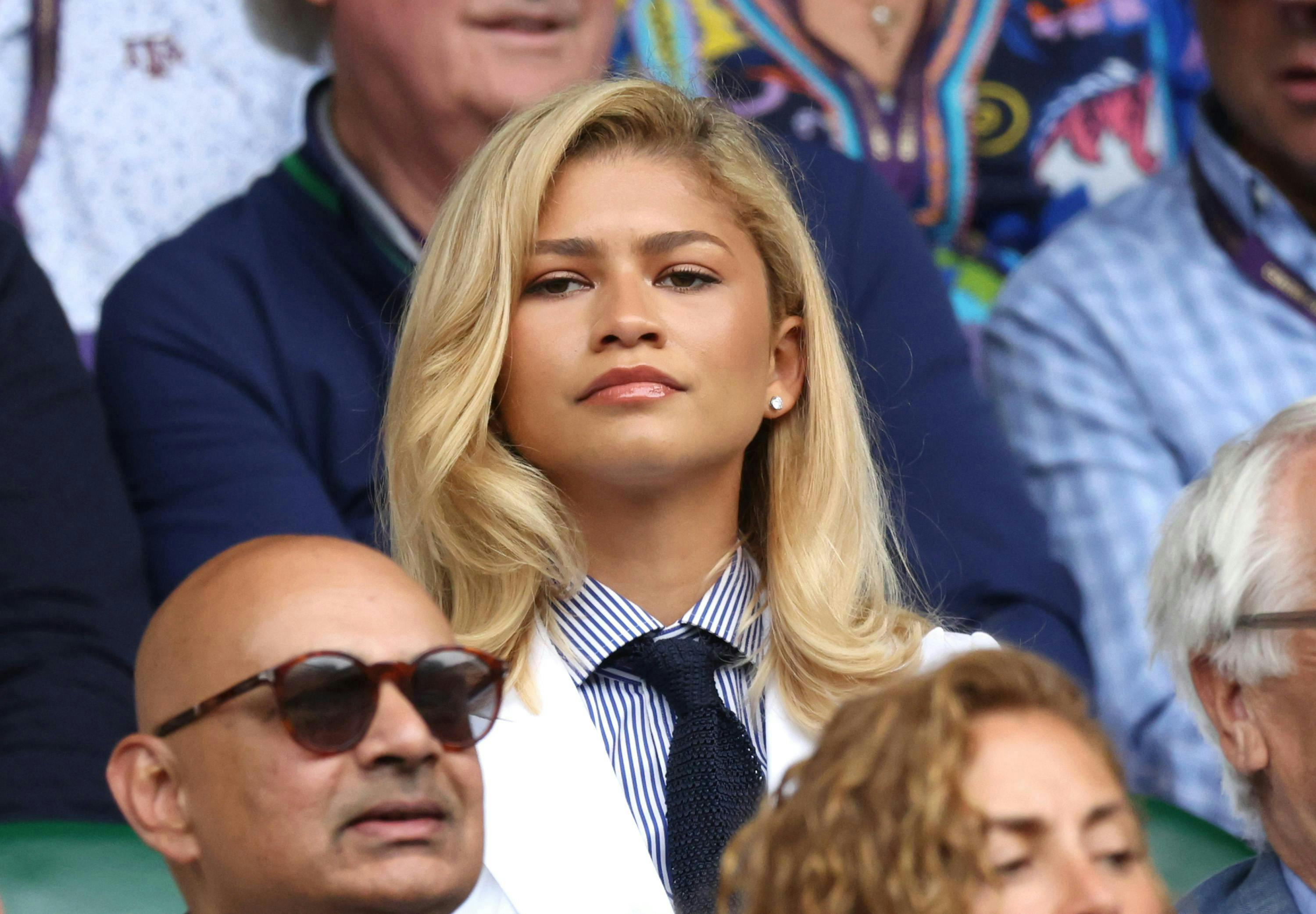 Zendaya at Wimbledon. Getty Images.