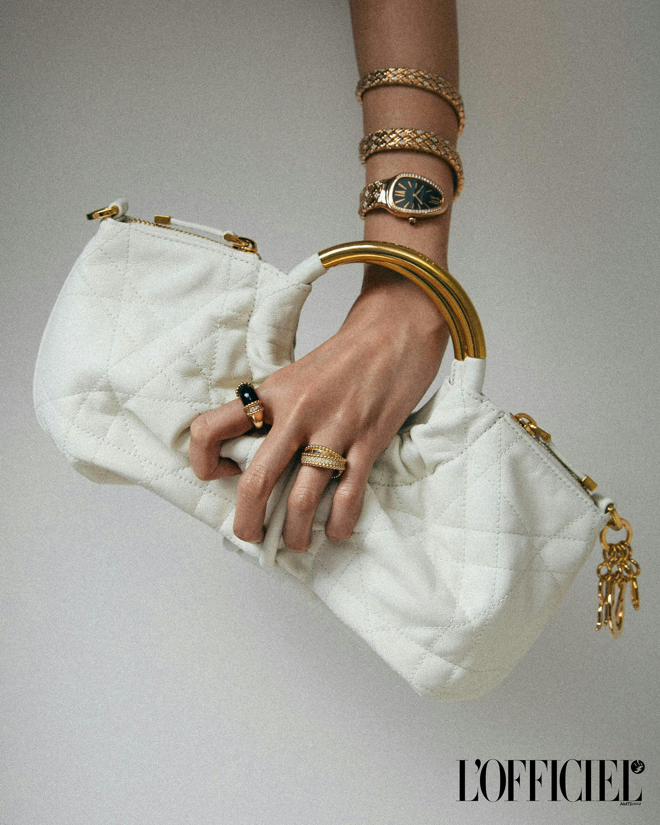 Bag DIOR Watch BULGARI Rings VAN CLEEF & ARPELS