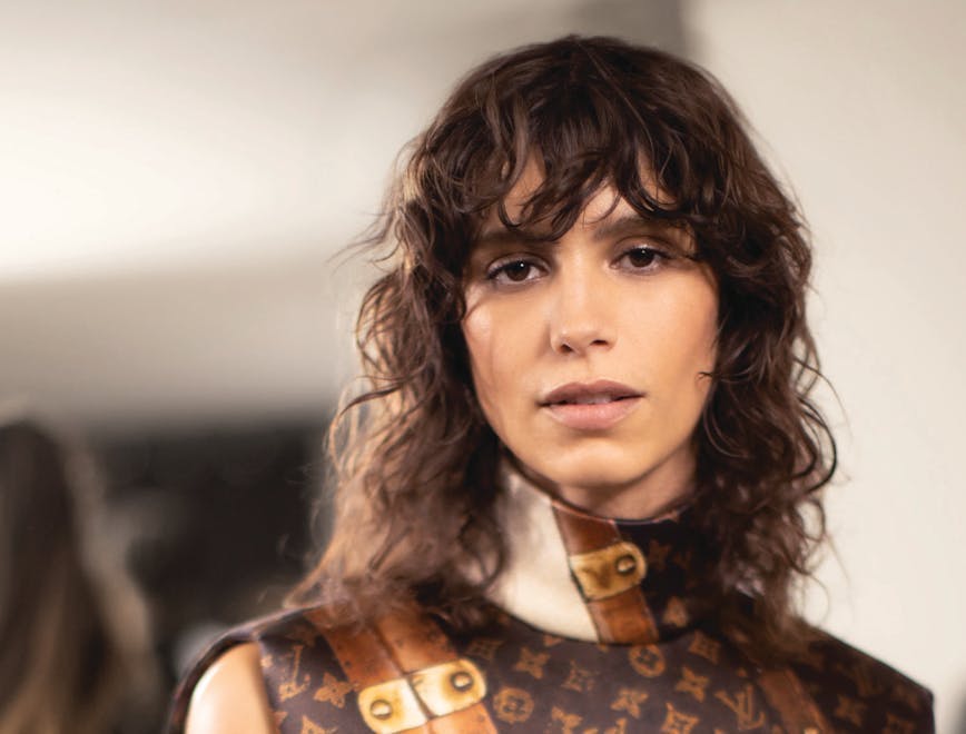 Backstage at the Louis Vuitton Fall/Winter 2024 runway show