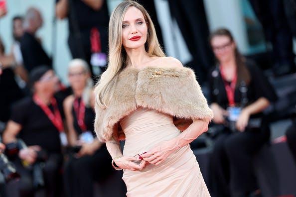 Angelina Jolie at the Venice Film Festival. Getty Images.