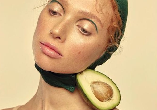 plant face person human fruit food avocado