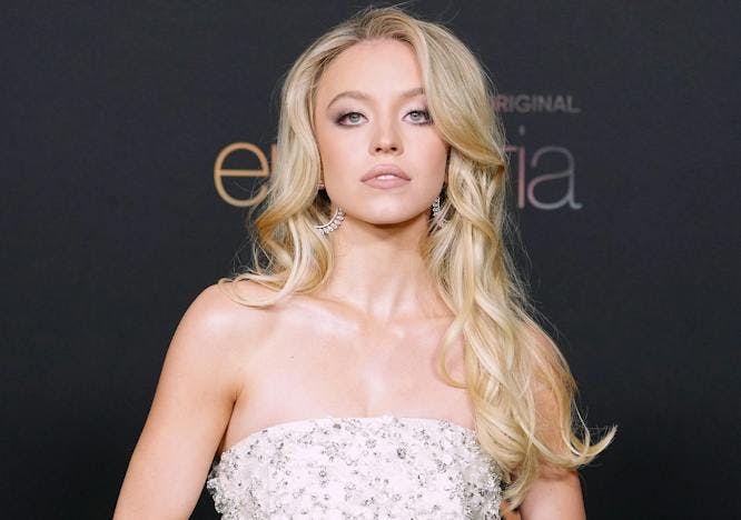 Sydney Sweeney at Hollywood premiere of HBO Original series Euphoria.