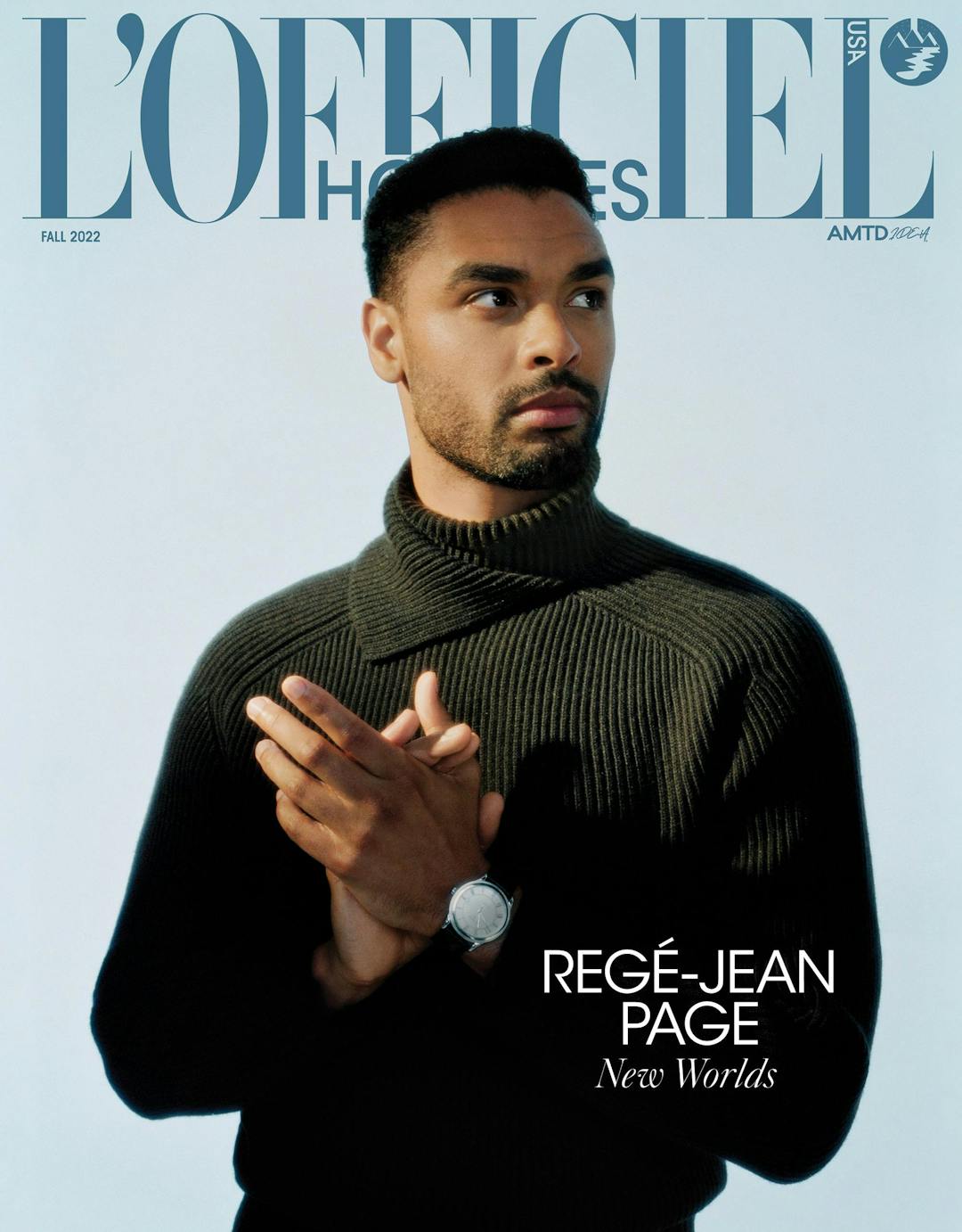 L’OFFICIEL Hommes USA Fall 2022 Issue with Regé-Jean Page