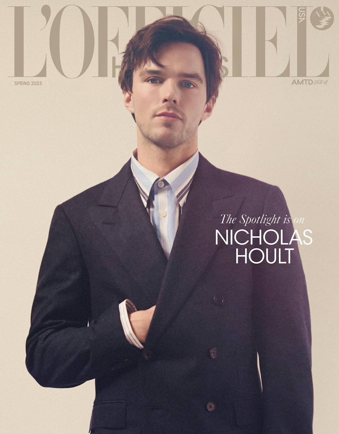 L'OFFICIEL USA Spring 2023 - Nicholas Hoult Cover