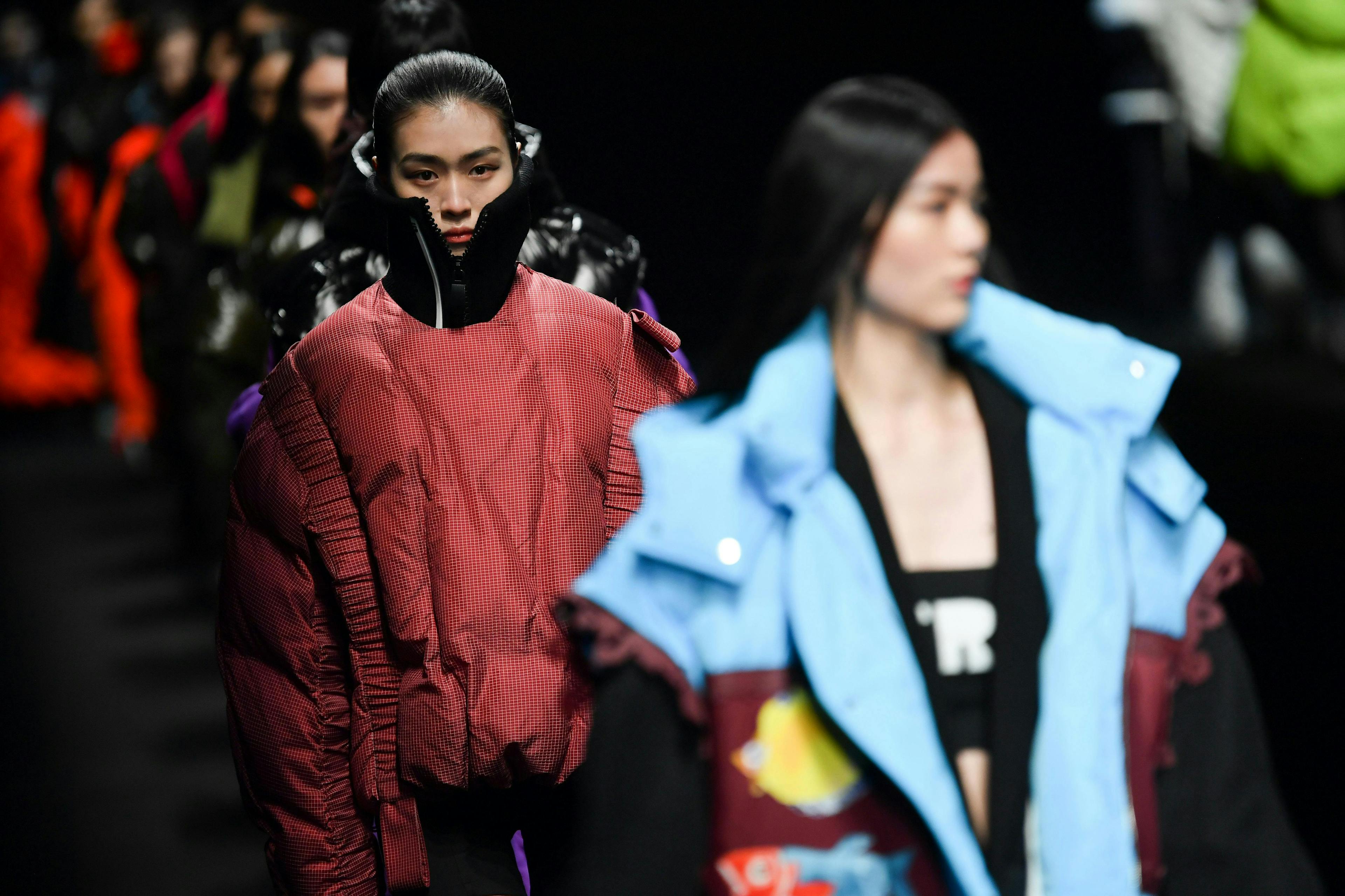 beijing coat fashion adult female person woman long sleeve jacket velvet face