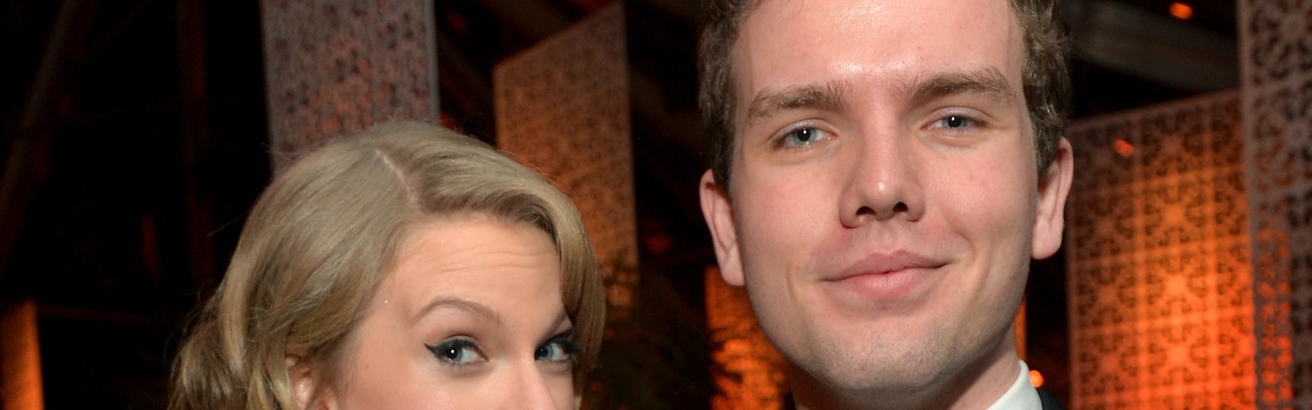 Taylor Swift's Brother Austin Swift joins his sister at 2014 Golden Globes After Party.