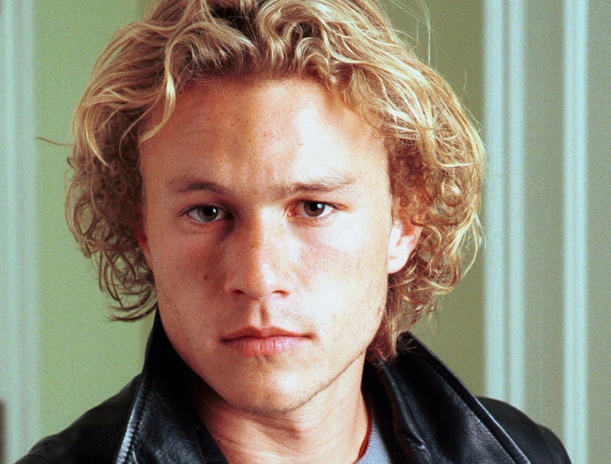 Young Heath Ledger photo.